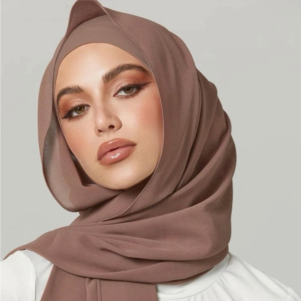 Dynamic Duo Hijab bundle Hijab with undercap Chiffon hijab with underscarf